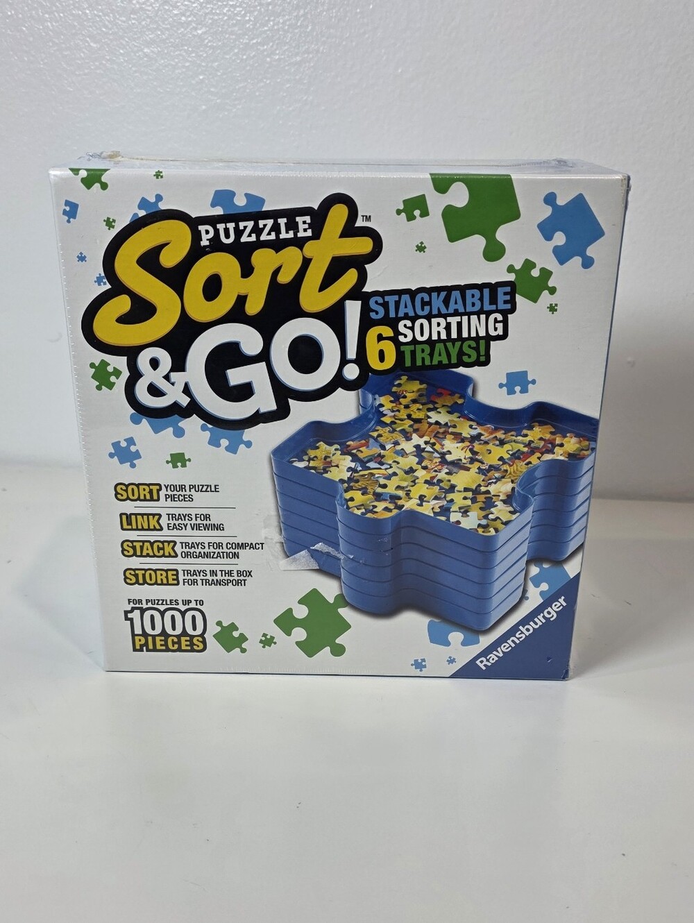 Ravensburger Puzzle Sort And Go Puzzle Accessory Stores 1000 Pieces New Sealed